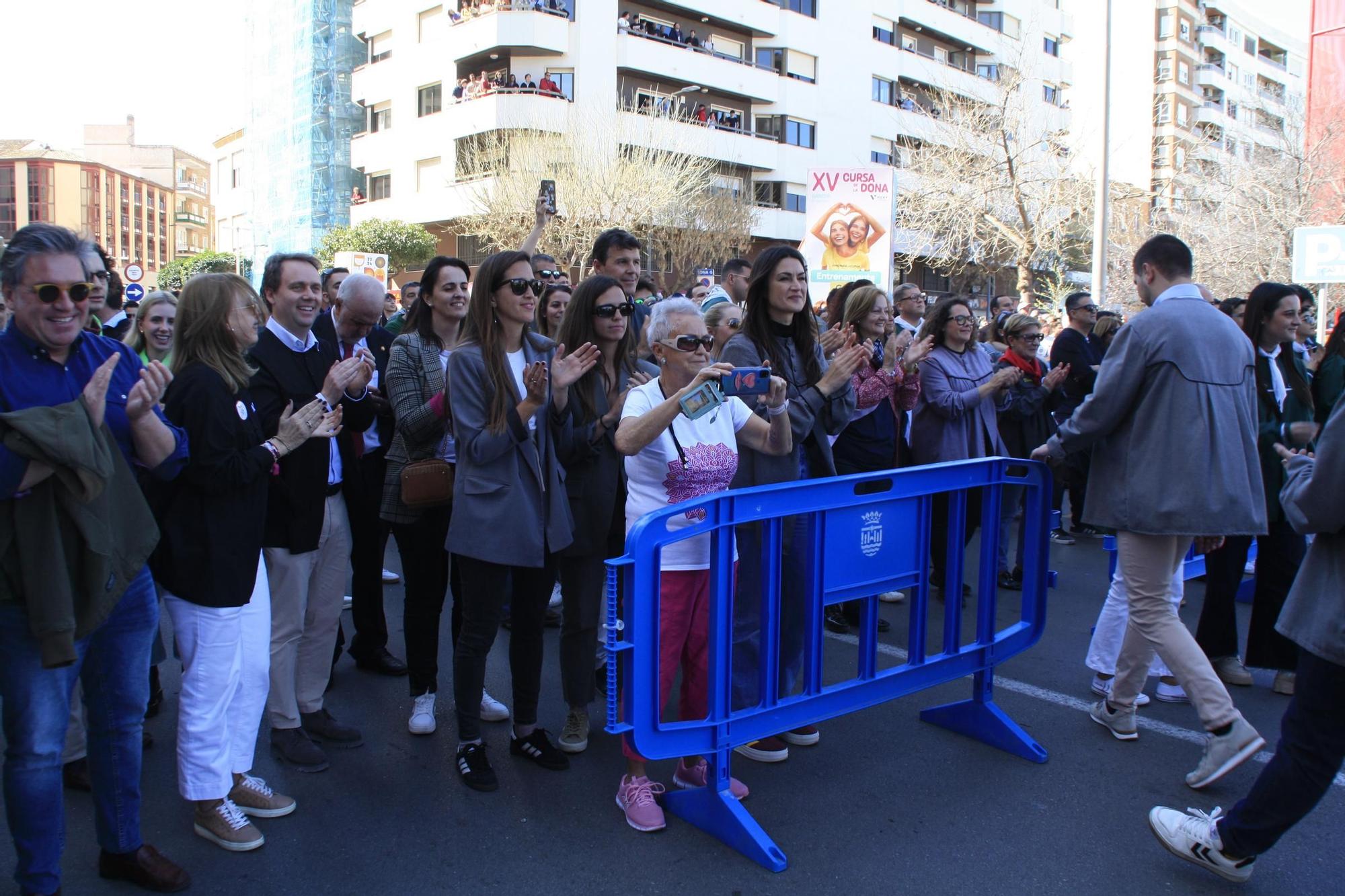 Las imágenes de la "mascletà" del 15 de marzo en Gandia