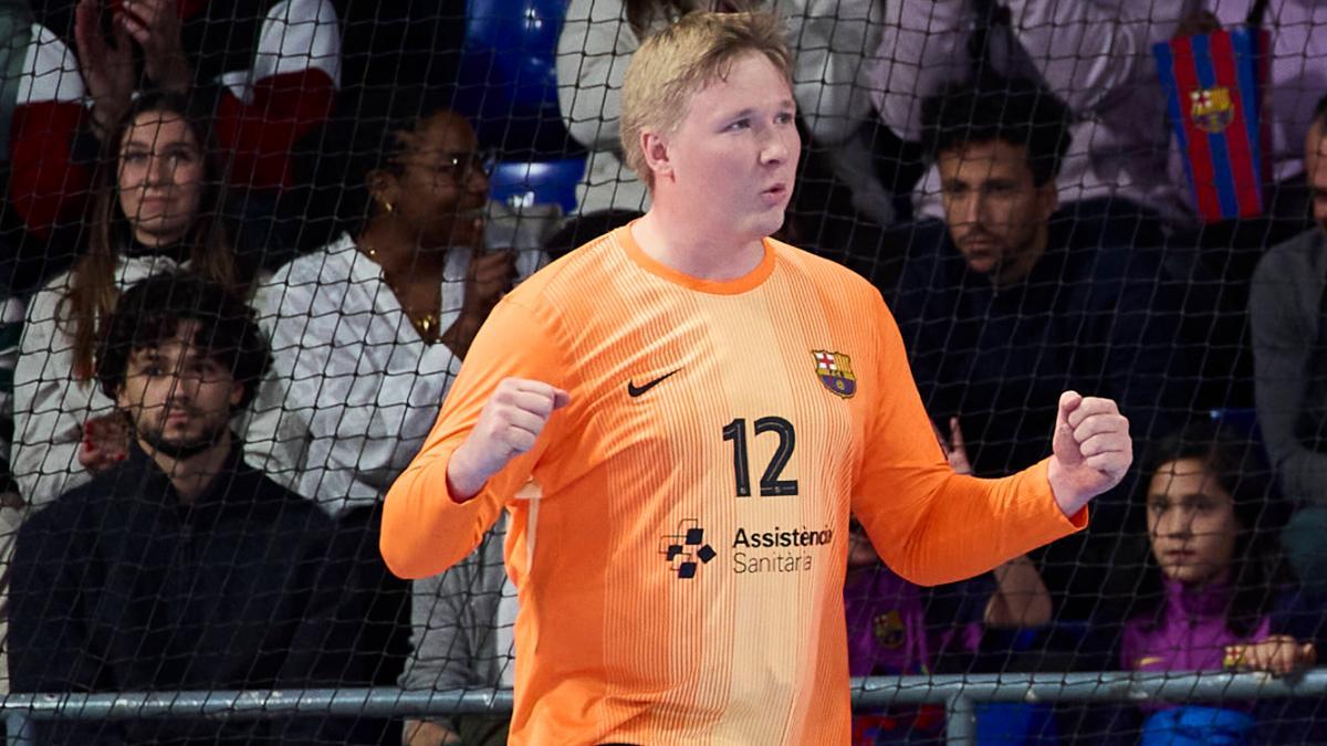 Emil Nielsen es un portero extraordinario