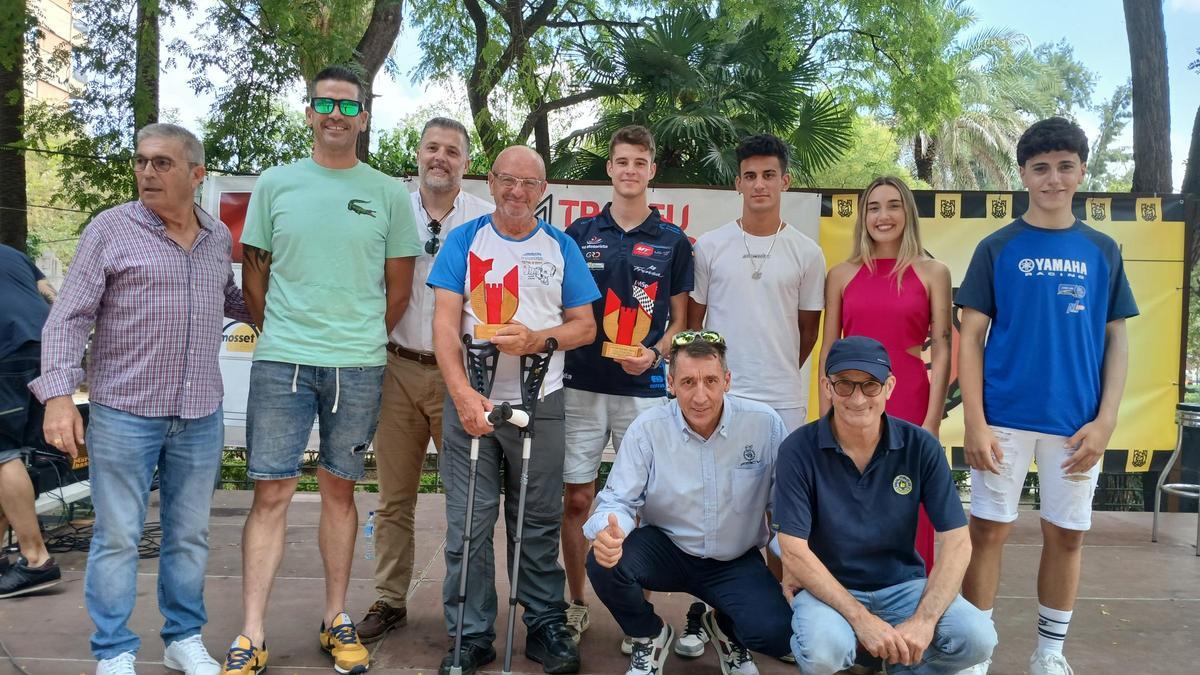 Algunas de las figuras destacadas que acudieron a la presentación del trofeo
