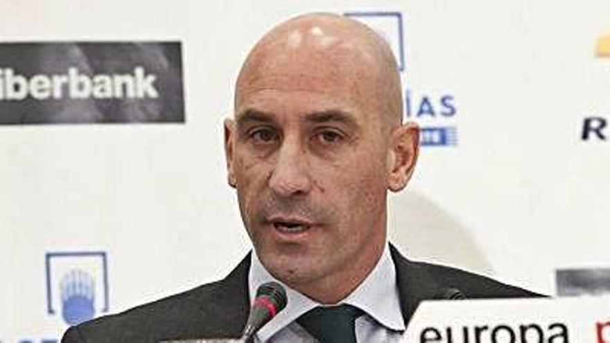 Luis Rubiales, president de la Federació Espanyola de Futbol