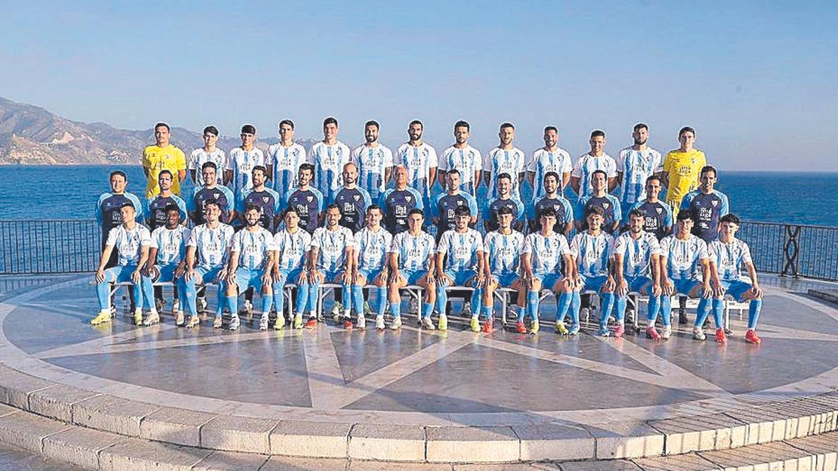 Foto oficial del Málaga CF.