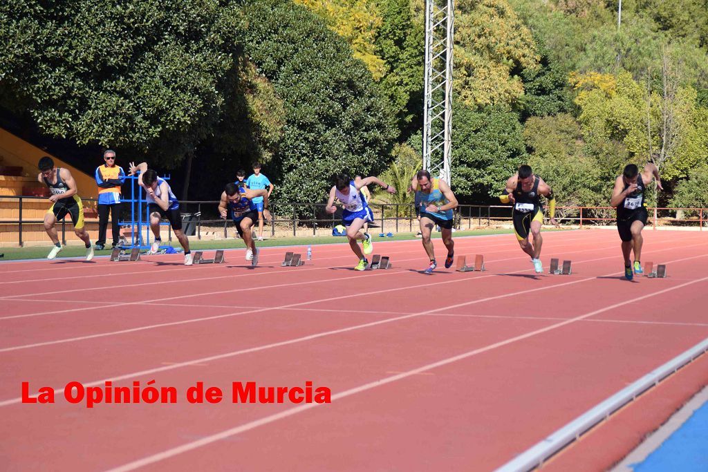 Regional absoluto y sub-23 de atletismo en Lorca (I)