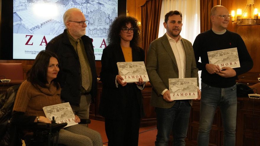 La Zamora dibujada de Juan Manuel Báez Mezquita se plasma en un libro