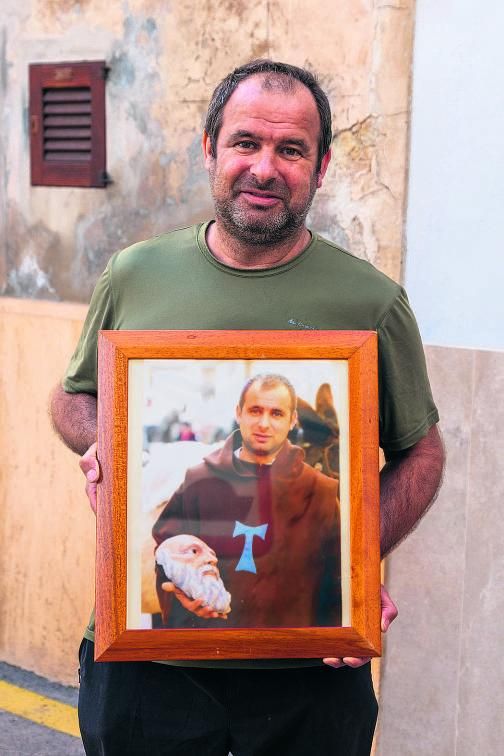 José Antonio Amer war spielte jahrelang den Sant Antoni in Artà. 