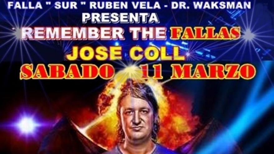 José Coll actua en Remember the Fallas de Rubén Vela-Doctor Waksman el Super-sábado