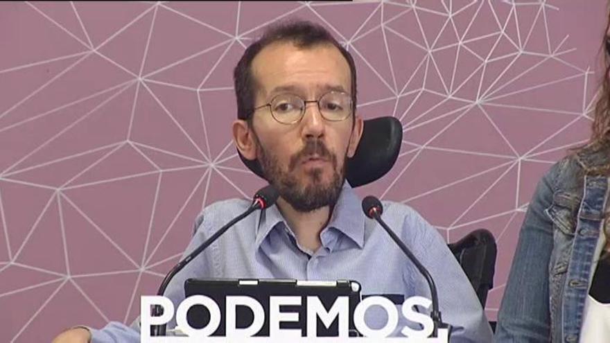 Podemos retirará su moción de censura en caso de que el PSOE presente una propia