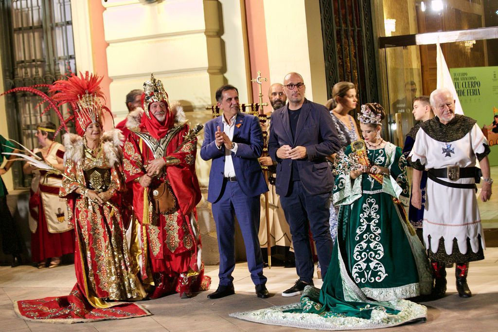 Bienvenida de Moros y Cristianos a Murcia