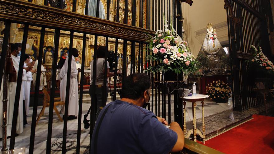 Procesión de interior para la Fuensanta este domingo en la Catedral