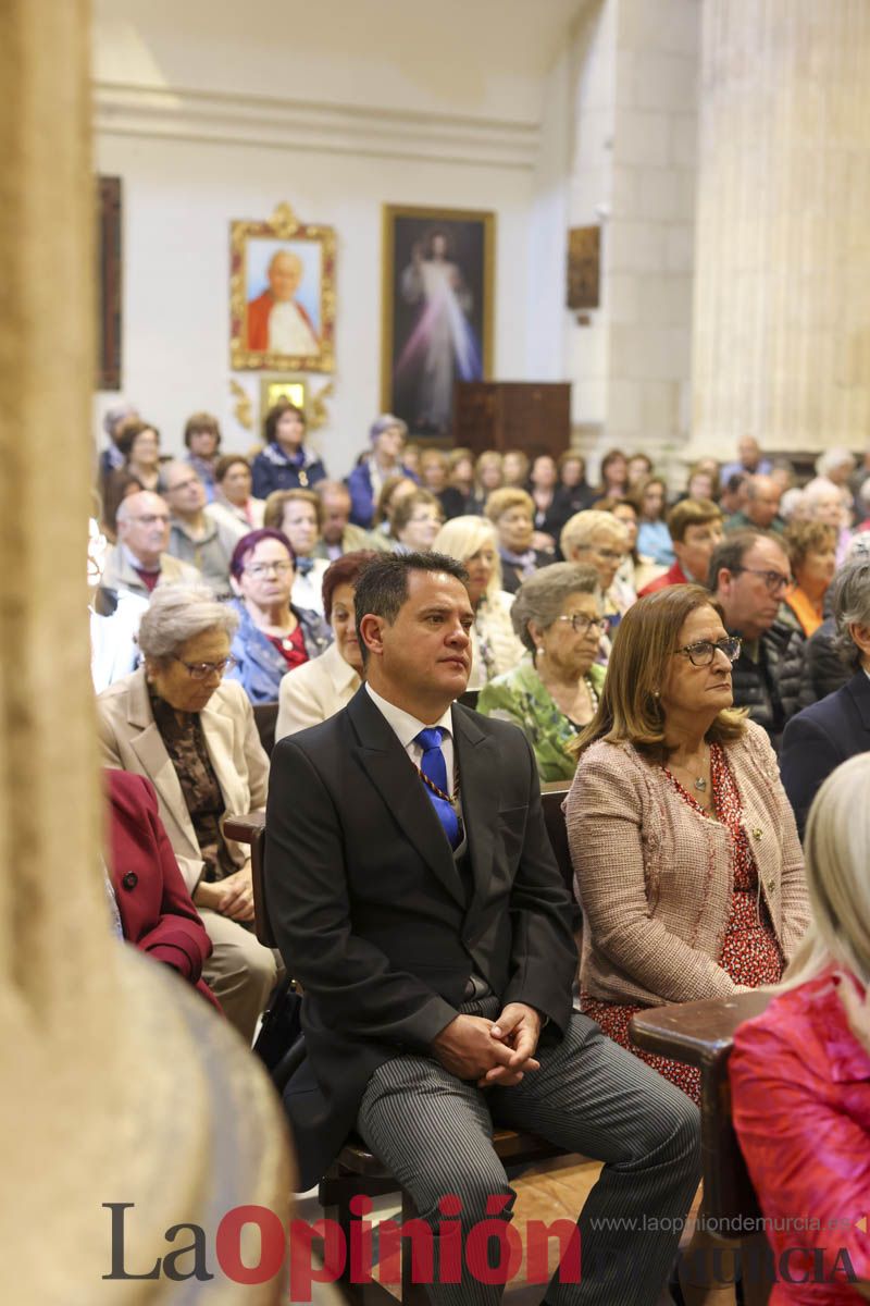 Fiestas de Caravaca: misa Pontifical en el día de la Vera Cruz