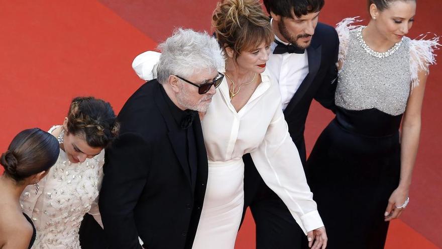 El equipo de &#039;Julieta&#039;, en la alfombra roja de Cannes