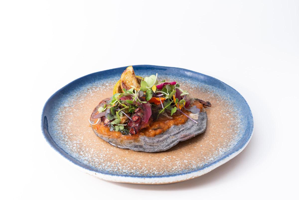 Sierra Madre Taquería. TACO DE PULPO GRILLADO