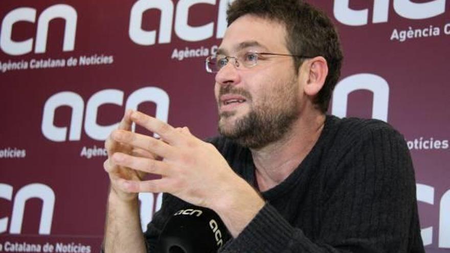 El secretari general de Podem Catalunya i diputat de CSQP, Albano Dante Fachin.