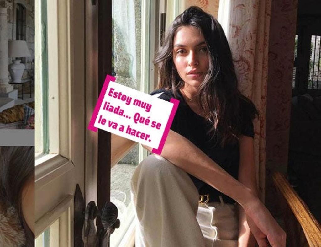 Lucía Rivera está muy liada