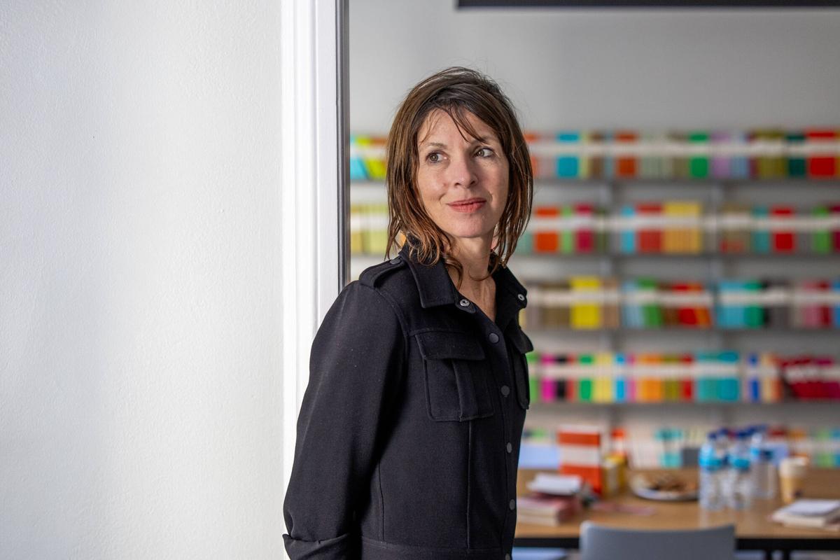 La escritora Rachel Cusk, retratada en Barcelona.