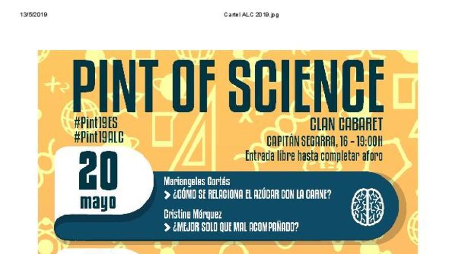 Alicante se suma de nuevo al festival de divulgación científica Pint of Science