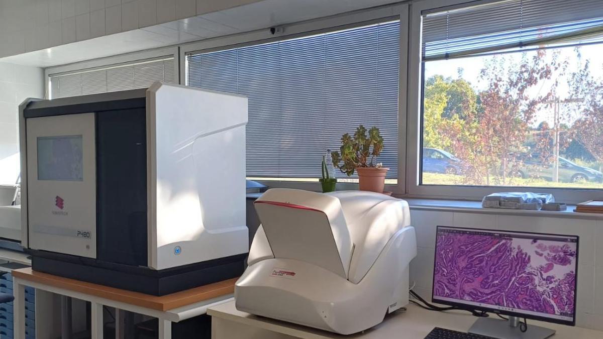 L'escàner que digitalitza mostres d'anatomia patològica