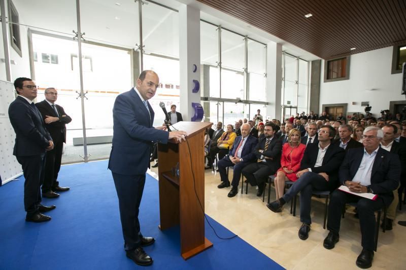 24.05.18. Las Palmas de Gran Canaria. Presentación del nuevo presidente de la Autoridad Portuaria de Las Palmas, Juan José Cardona. Foto Quique Curbelo  | 24/05/2018 | Fotógrafo: Quique Curbelo