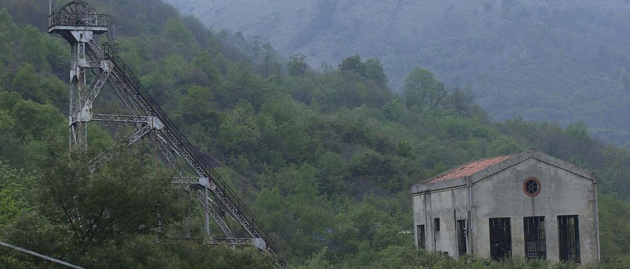 Instalaciones del pozo Llamas, en Ablaña.