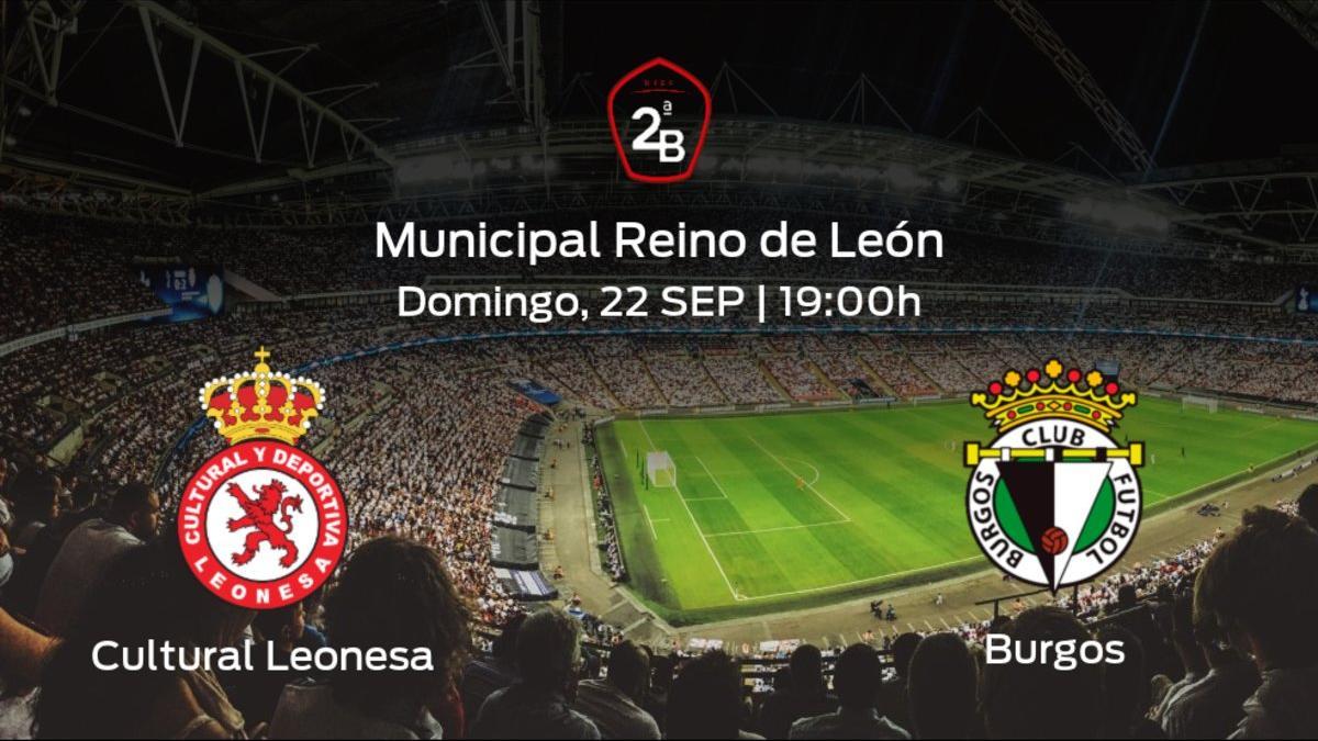 Jornada 5 de la Segunda División B: previa del duelo Cultural Leonesa - Burgos