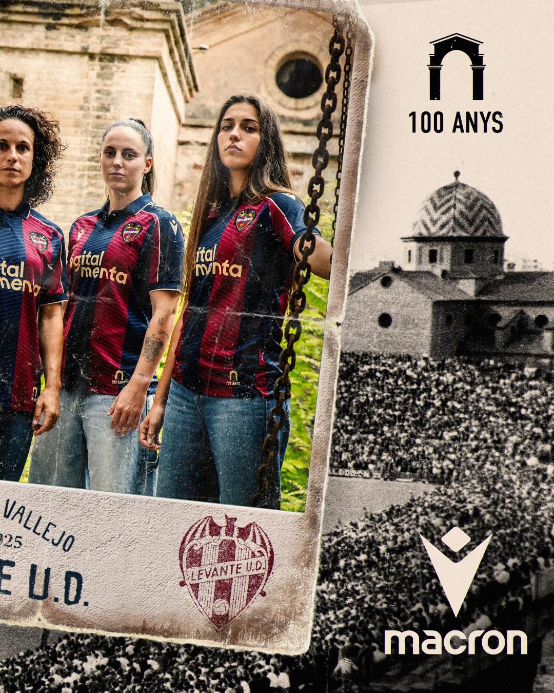 Un homenaje a Vallejo y a la historia granota, en la nueva equipación de juego del Levante UD