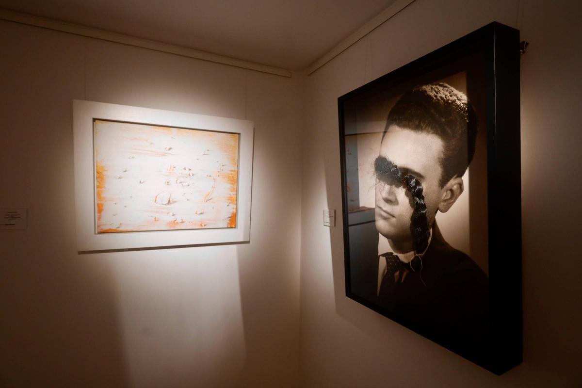 "Chemin de Damas IV" y "Él no respondía", de Carmen Calvo.