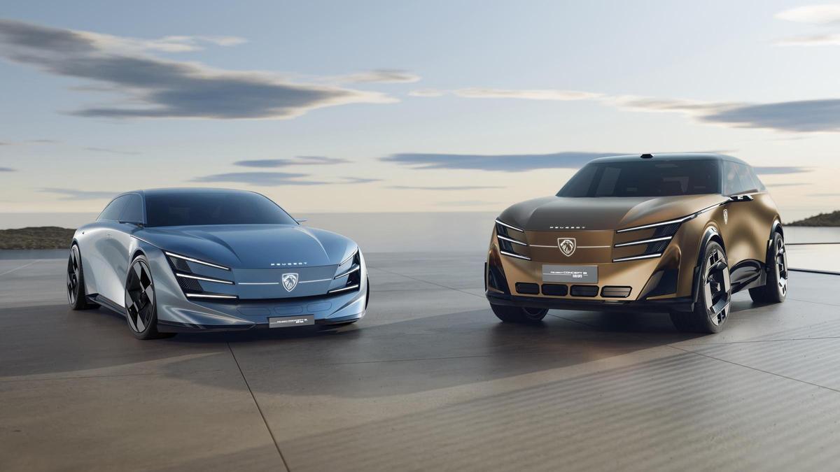 Los vehículos de Peugeot presentados en el salón del automóvil de Pekín