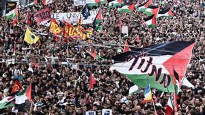 Protestes massives a ciutats italianes a favor de trencar relacions amb Israel