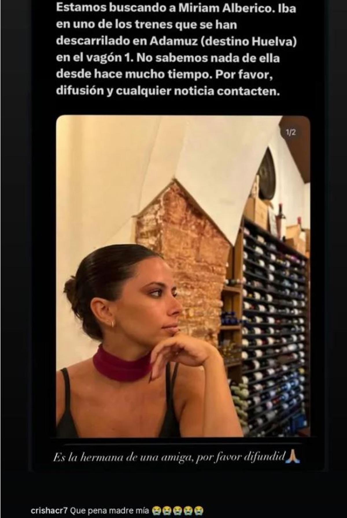 Jessica Bueno pide ayuda desesperada tras ser víctima del accidente de tren en Adamuz: la última hora sobre el estado de la modelo