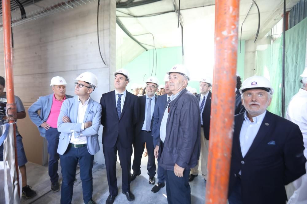 Visita a las obras del Campus del Agua