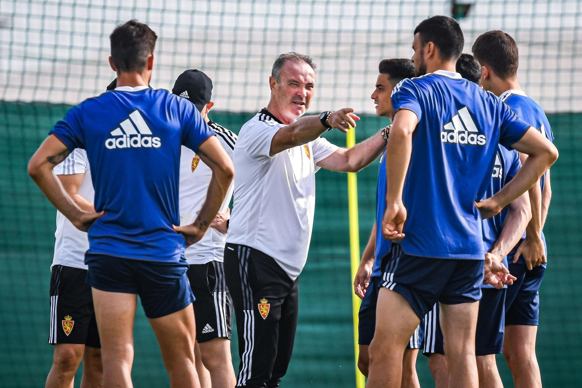 Segundo entrenamiento del Real Zaragoza en las instalaciones del las instalaciones de Pinatar Arena