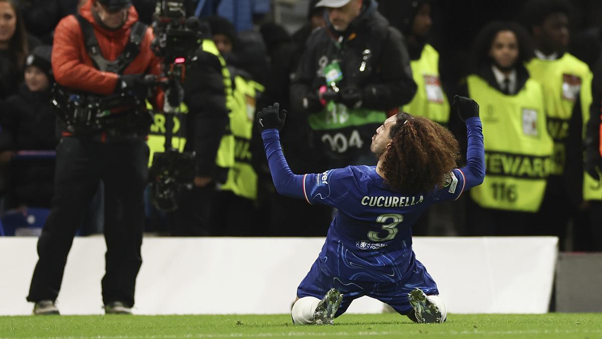 Chelsea - Shamrock Rovers: El gol de Marc Cucurella