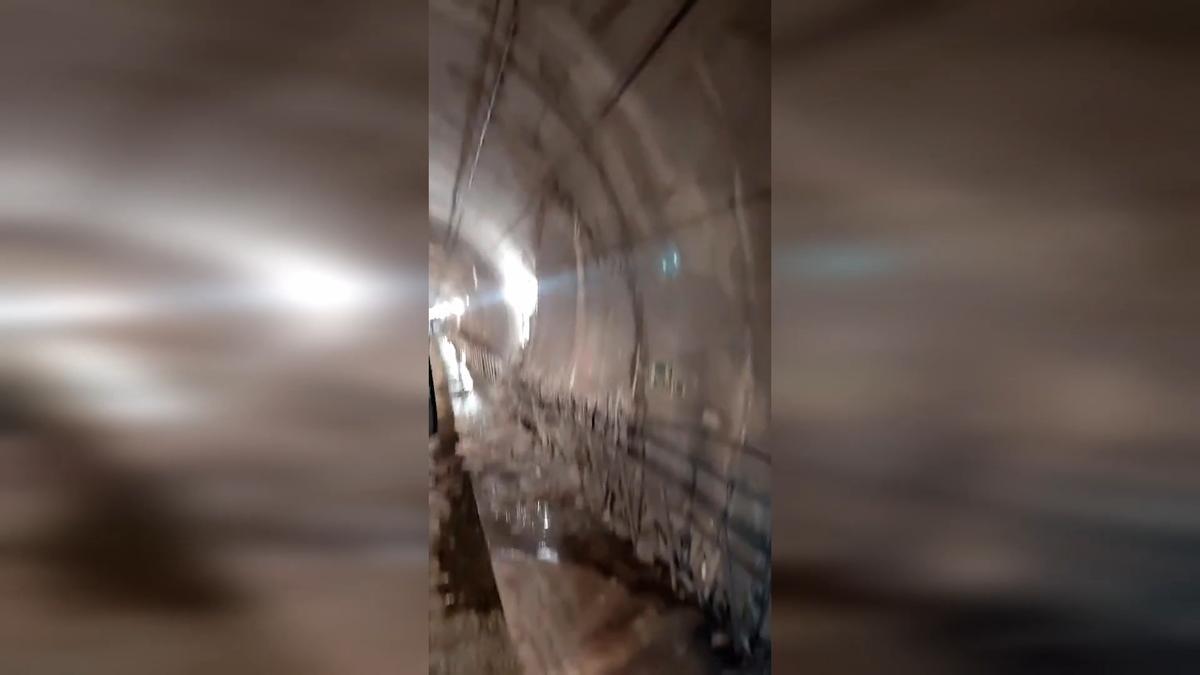 Daños en el túnel del AVE por el Valle de Abdalajís