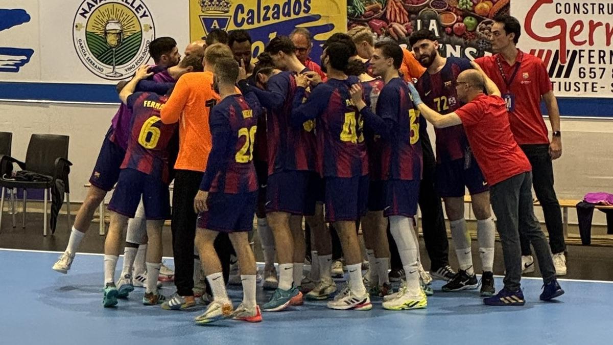 El Barça, suma y sigue en la Liga ASOBAL