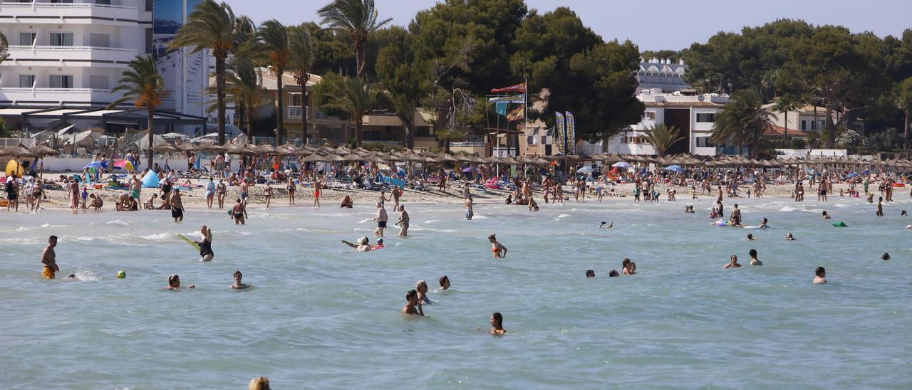 Die Playa de Muro im Norden von Mallorca.