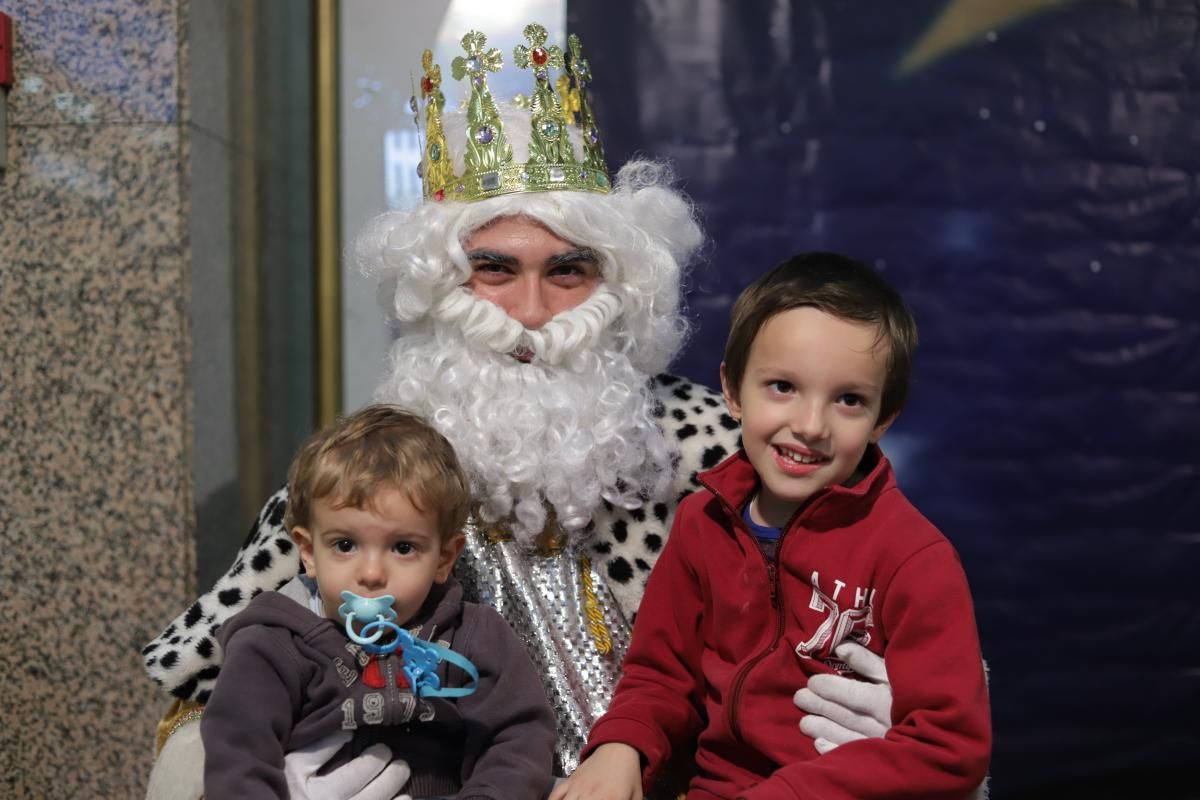 Fotos con los Reyes Magos realizadas el 3 de enero de 2018