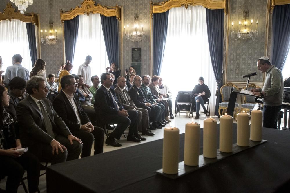 El Ayuntamiento de Alicante conmemora el "Día Internacional en Memoria de las Víctimas del Holocausto"