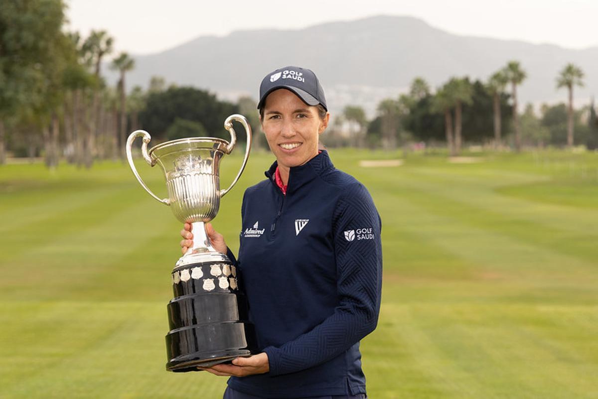 Carlota Ciganda logró en Guadalhorce su segundo Open de España