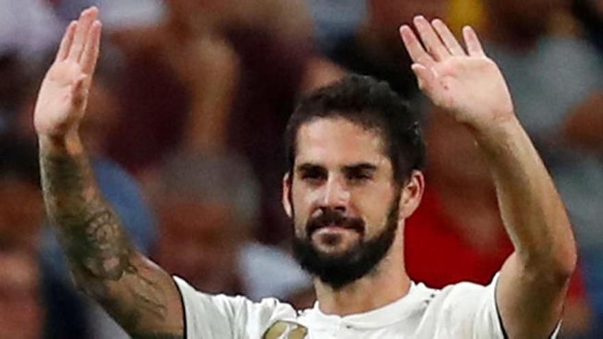 Isco se queda en el banquillo ante el Valencia.