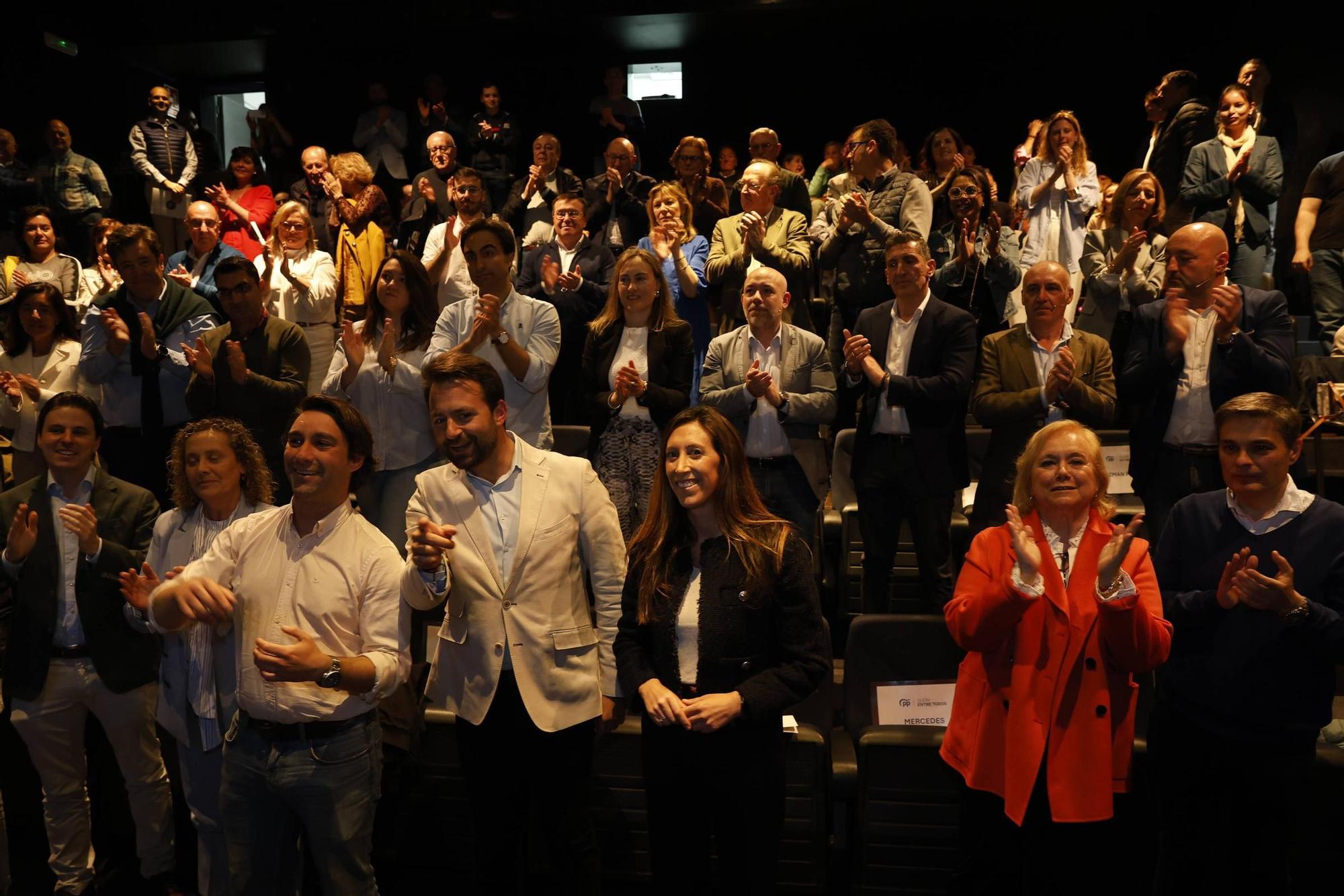 La convención del PP de Gijón por los dos años de gobierno, en imágenes