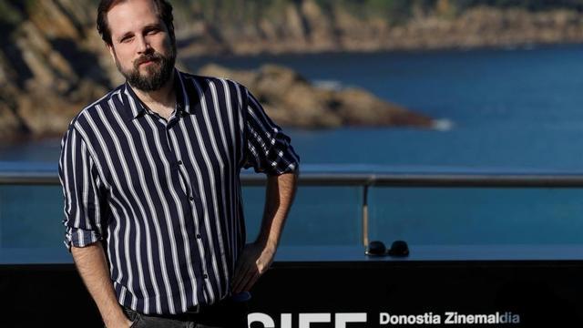 Carlos Vermut, este miércoles en San Sebastián, durante la presentación de 'Quién te cantará'