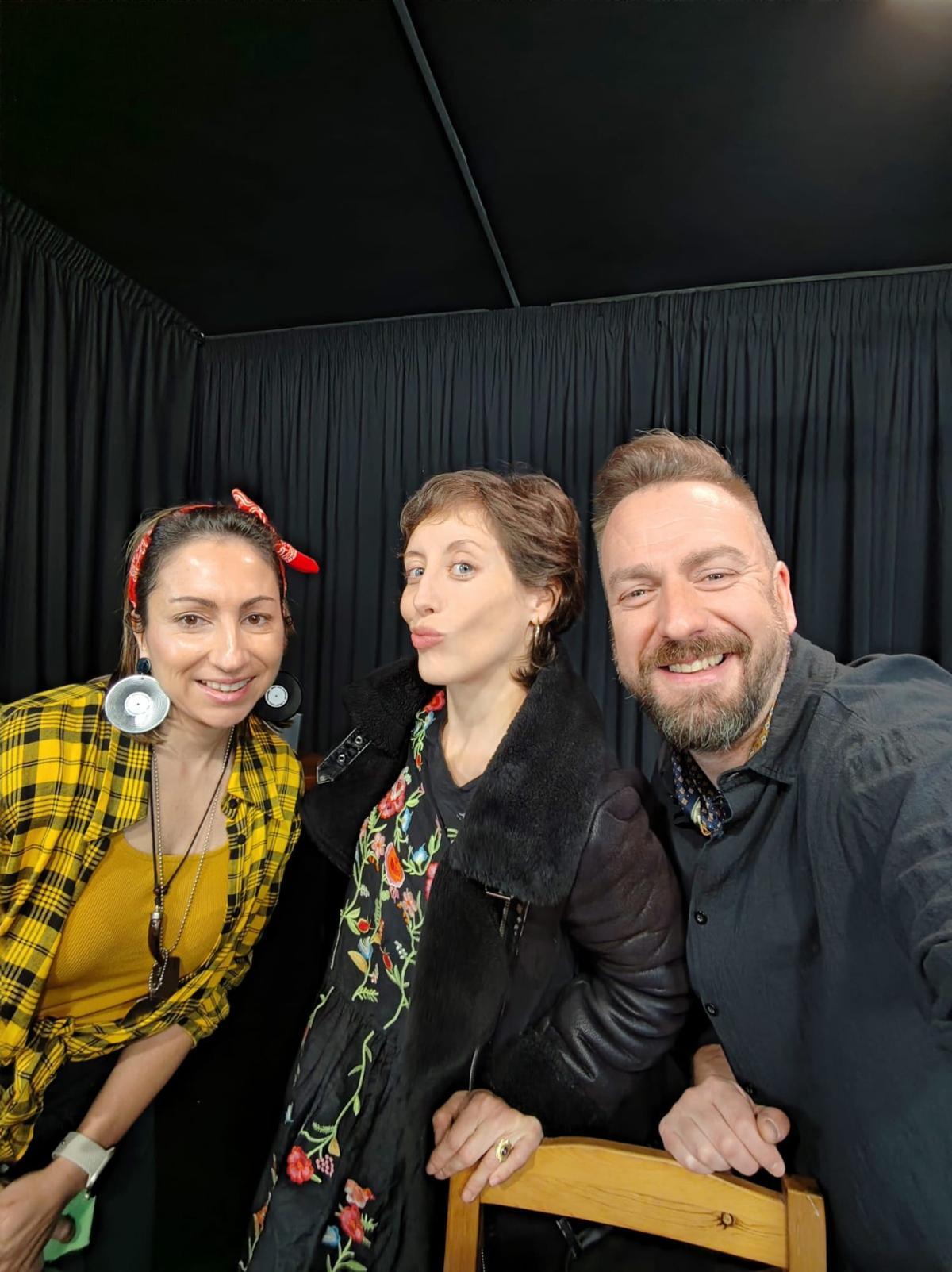 Intérpretes participantes en 'Píndoles teatrals'.