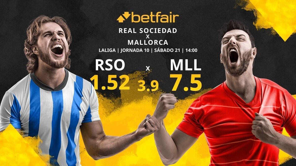 Real Sociedad vs. RCD Mallorca: horario, TV, estadísticas, clasificación y pronósticos