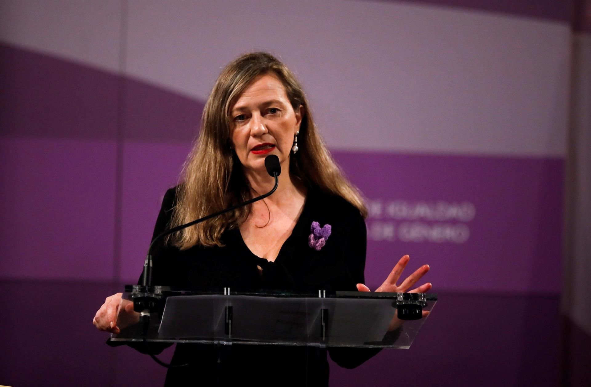 La delegada del Gobierno contra la Violencia de Género, Victoria Rosell.