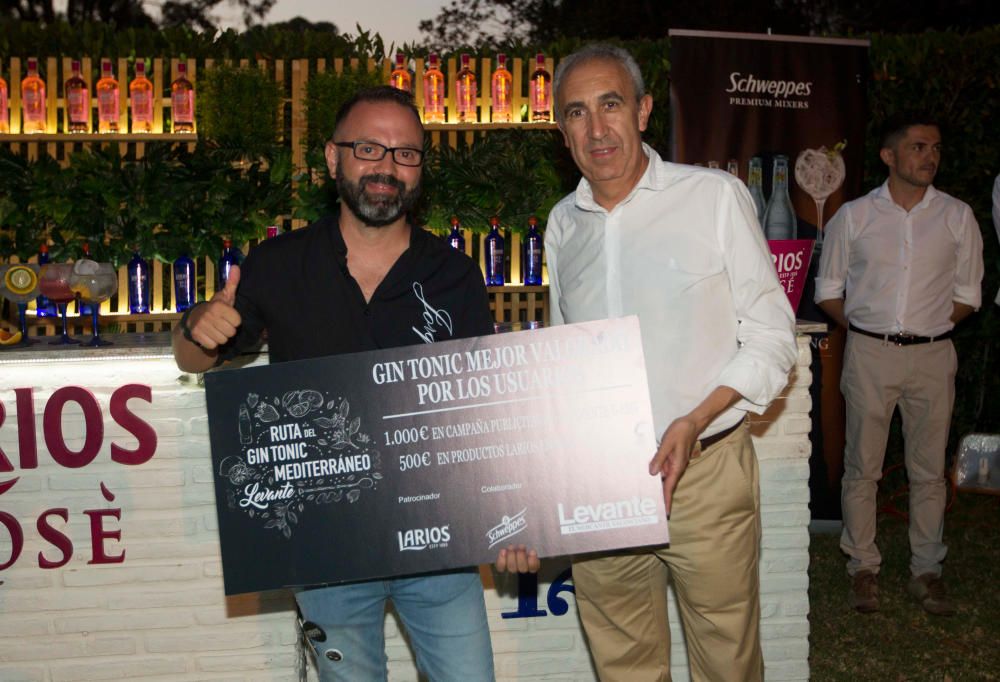 Final del Concurso Ruta del Gin Tonic Mediterráneo