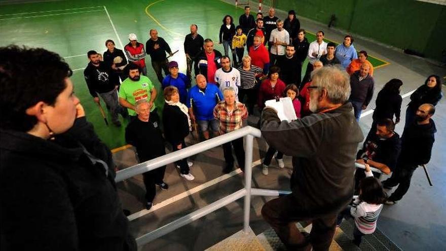 Una actividad en el pabellón de As Covas. // Iñaki Abella