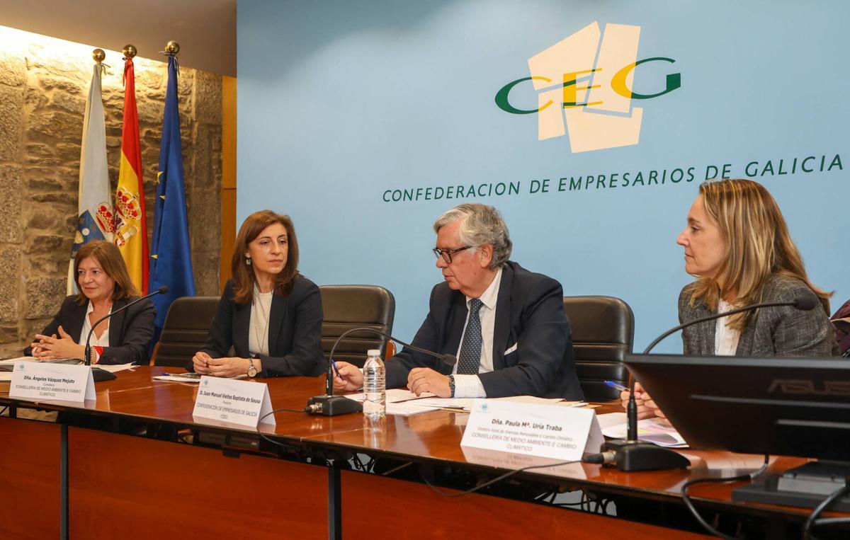 Reunión de la Xunta con la CEG y el sector mar-industria.