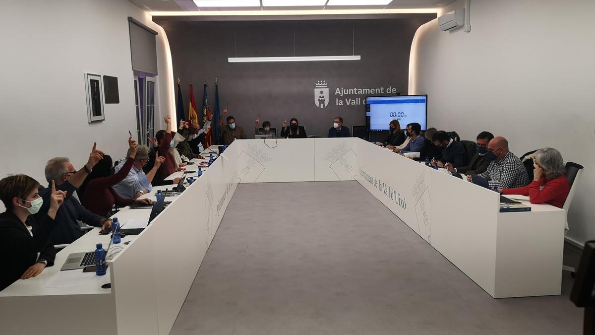 El pleno aprobó el presupuesto del 2022 con los votos a favor del tripartito.