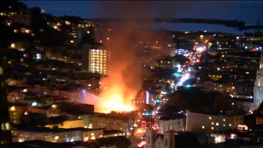 Incendio en San Franciso