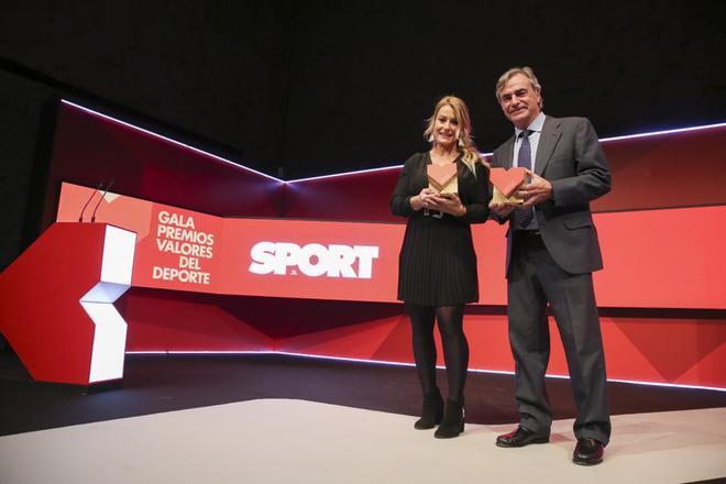 Gala Premios Valores del Deporte de Sport 2018 - Premio Valores Lydia Valentín y Carlos Sainz