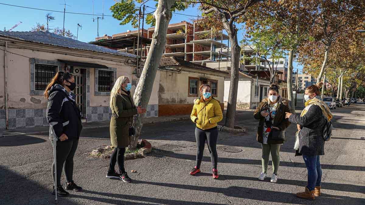 Las guerreras del Bon Pastor, en la zona cero.